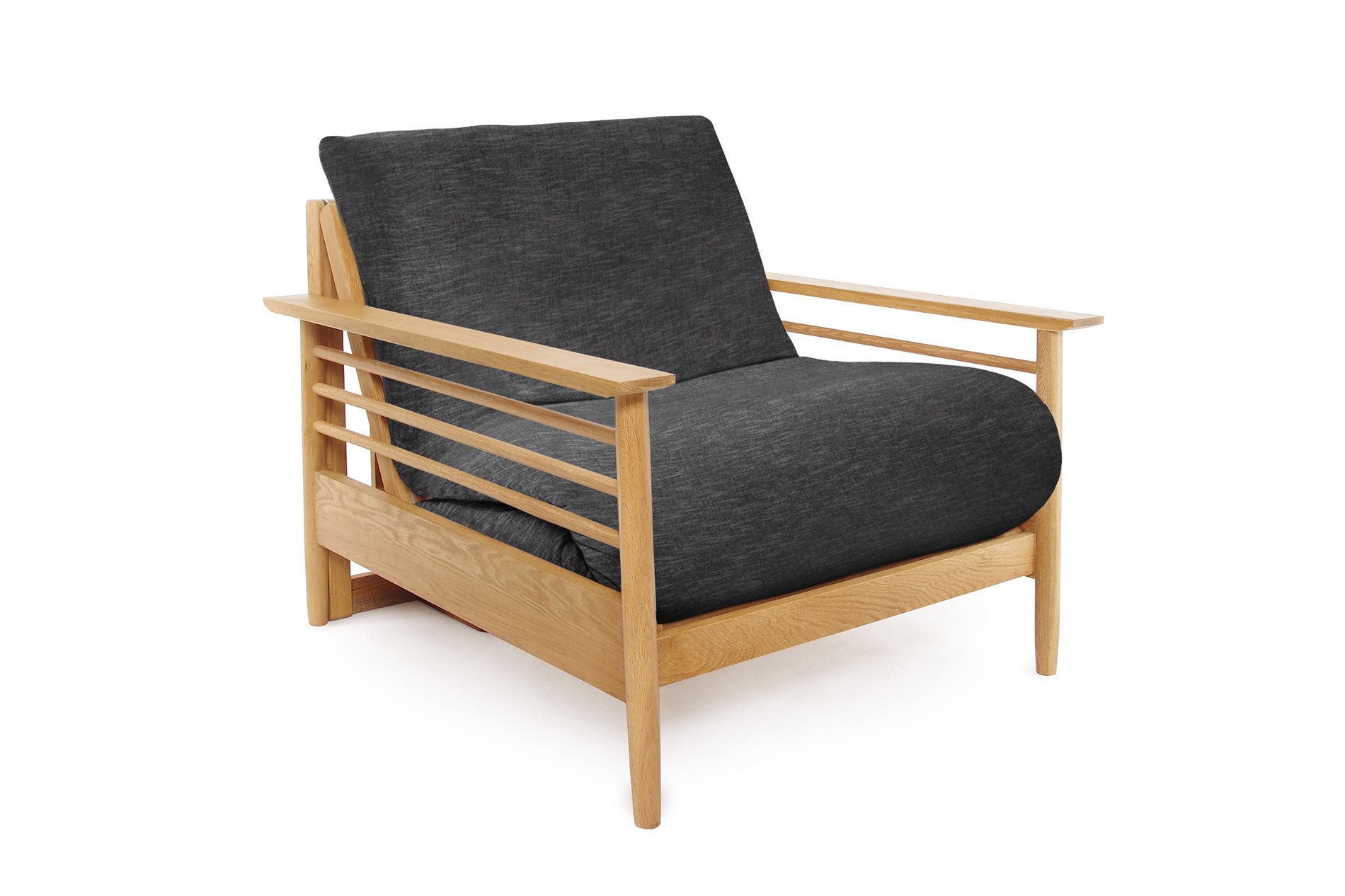 Pagoda Seater Coast Weave Charcoal