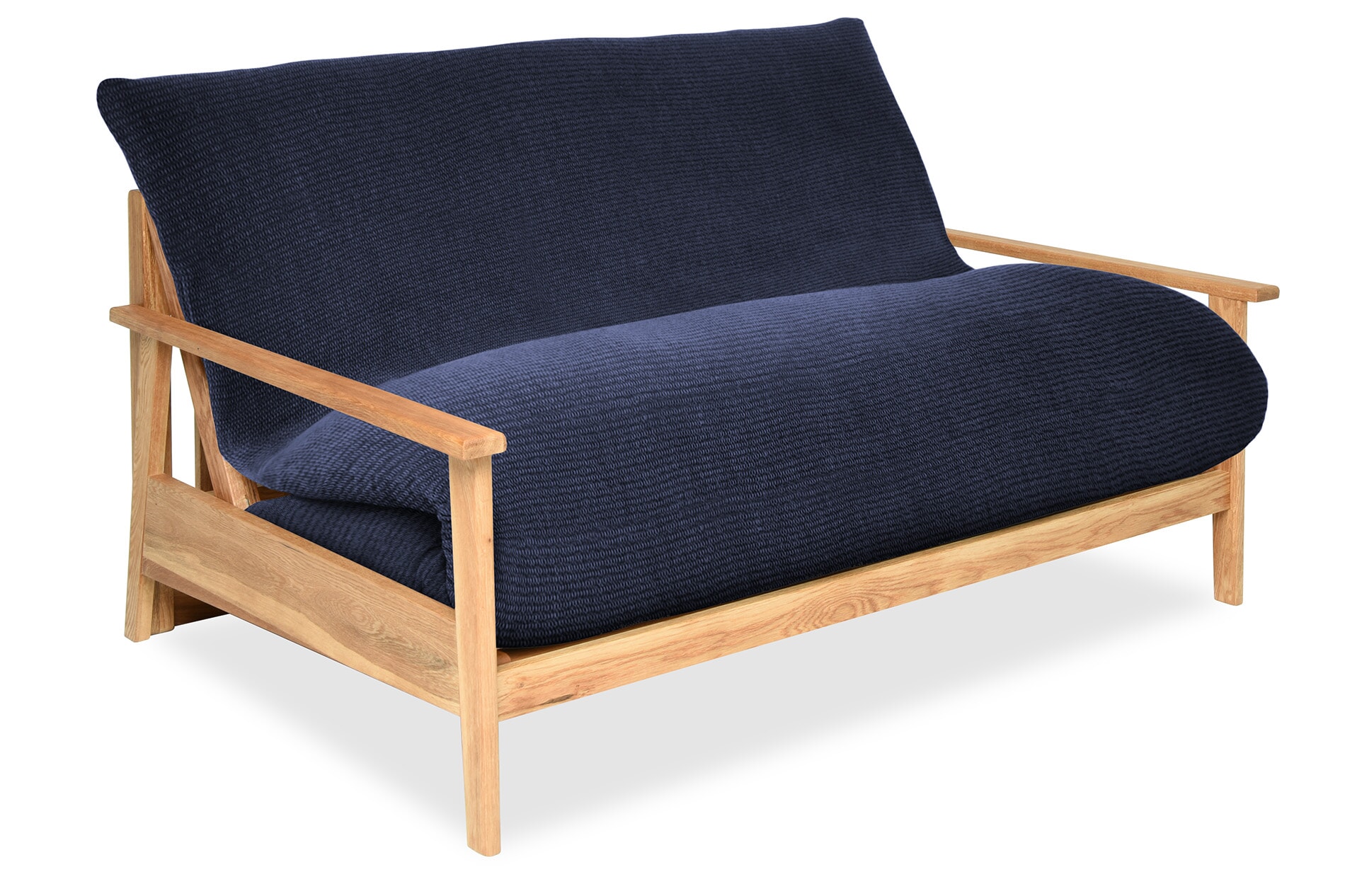 Oak Haiku Seater Aldeburgh Navy Blue