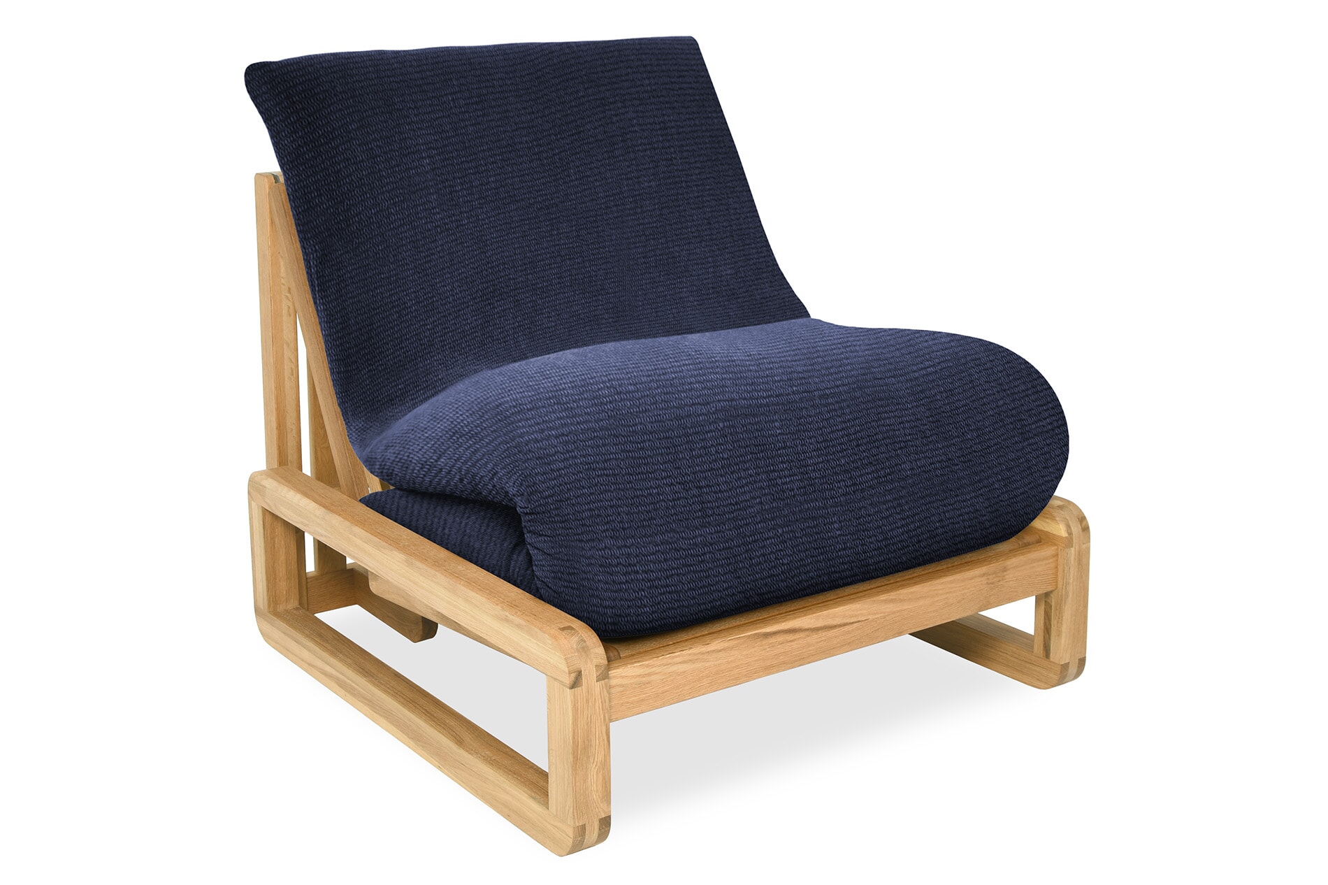 Oak Loop Single Aldeburgh Navy Blue