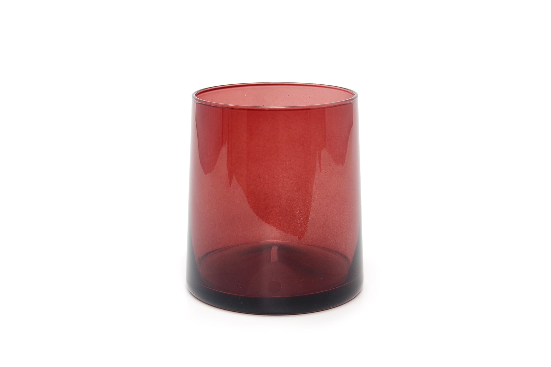 Red sale glass tumblers