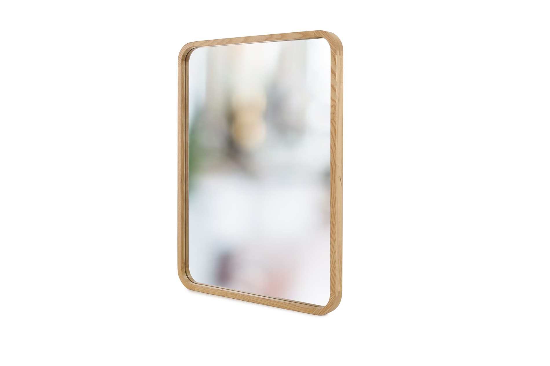 Kayto Solid Ash Wall Mounted Mirror | Futon Company