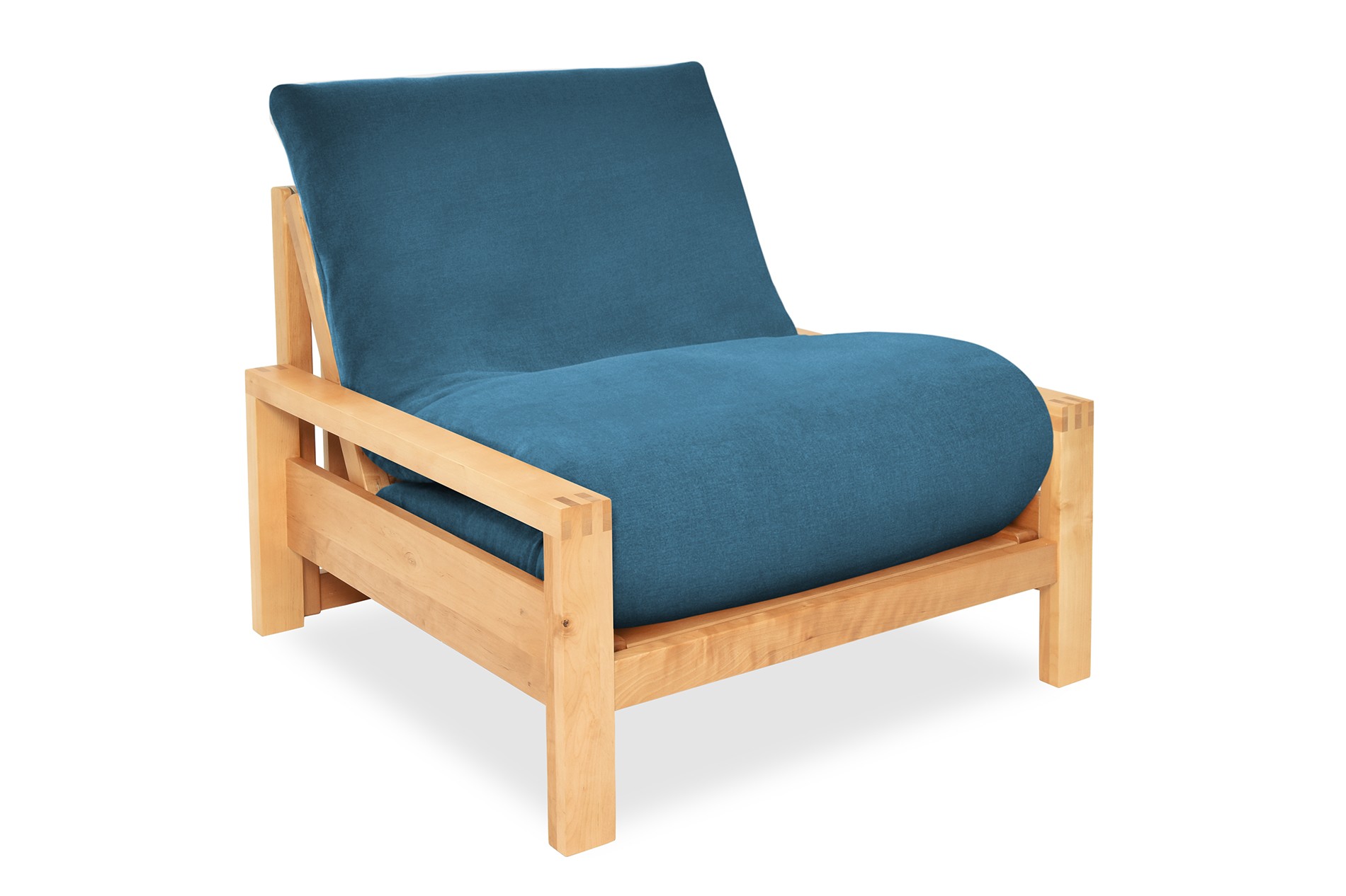 Birch Quad Single Handloom Oslo Blue