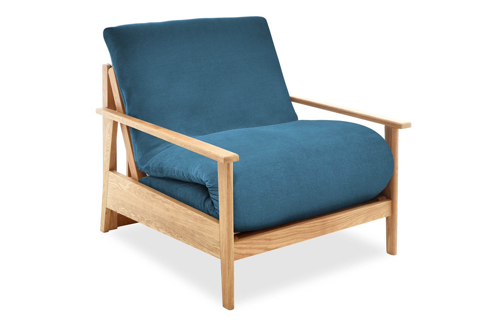 Oak Haiku Single Handloom Oslo Blue