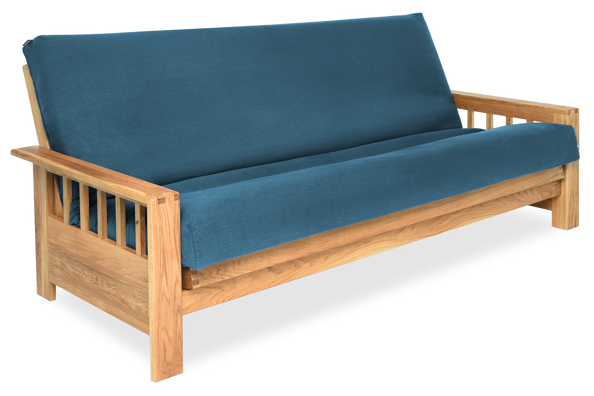 Vienna Oak Seater Handloom Oslo Blue