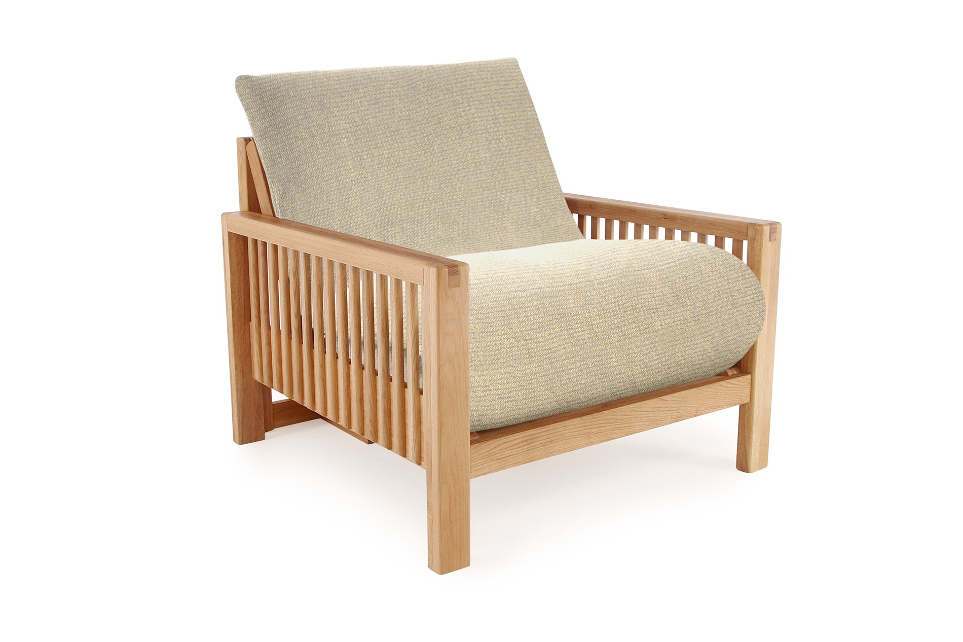 Oak Rondo Seat Sofa Bed Aldeburgh Natural