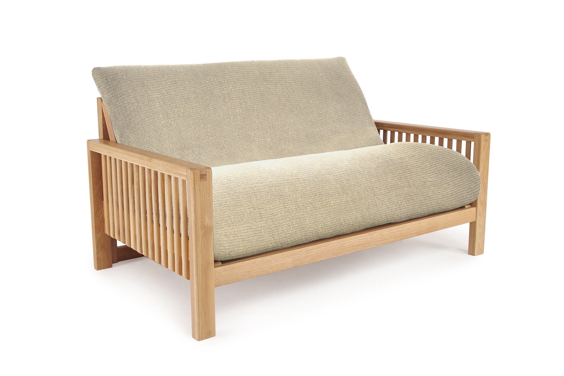 Oak Rondo Seat Sofa Bed Aldeburgh Natural