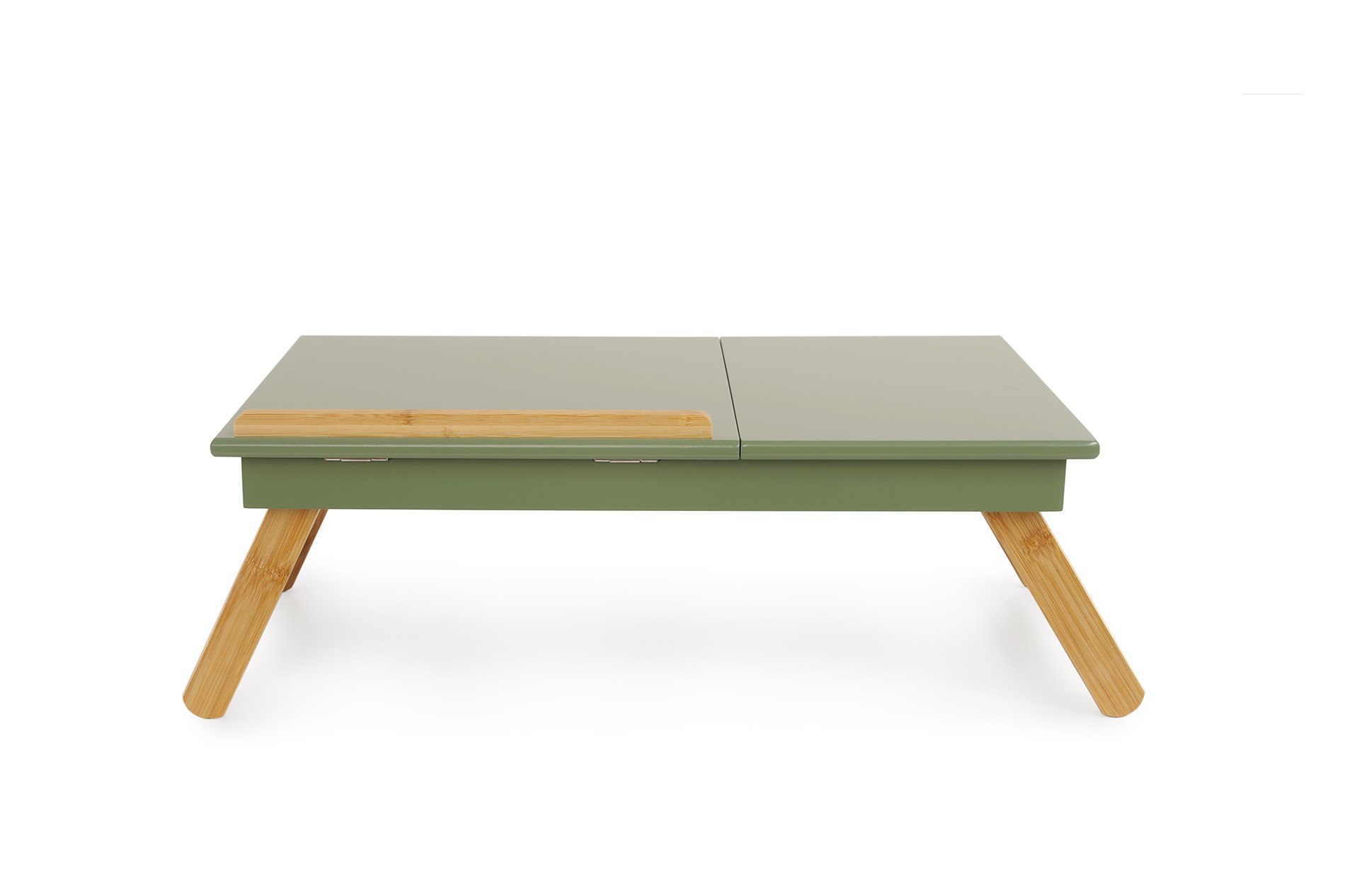 Green laptop outlet table