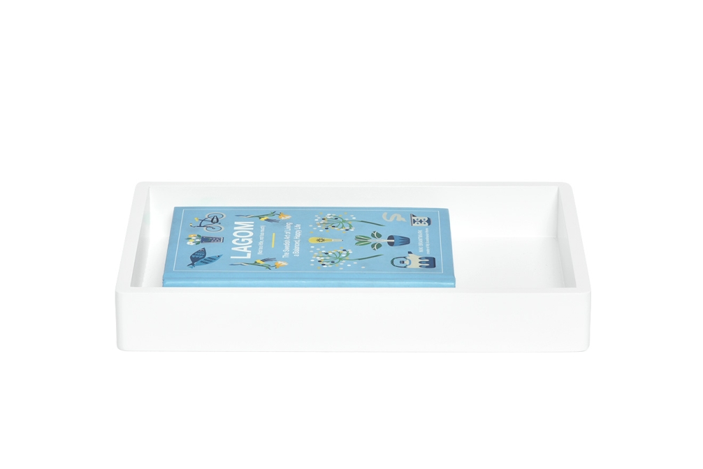 Mdf Tray Medium White