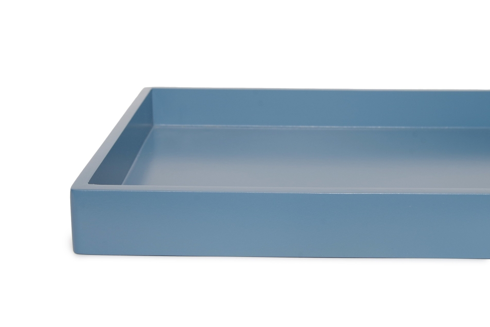 FC Rectangular Mdf Tray Large Blue