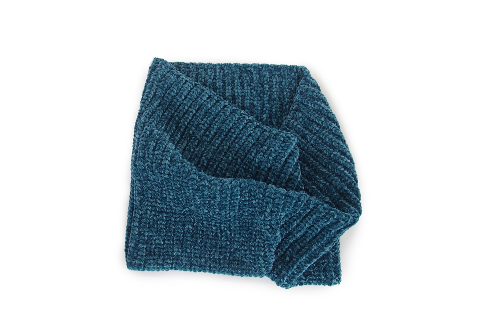 FC Chenille Neck Warmer Oslo Blue Yyz K