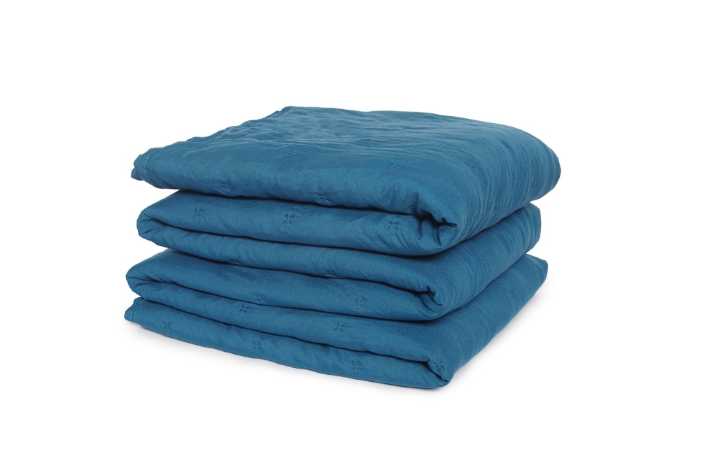 FC Daisy Bedspread Blue