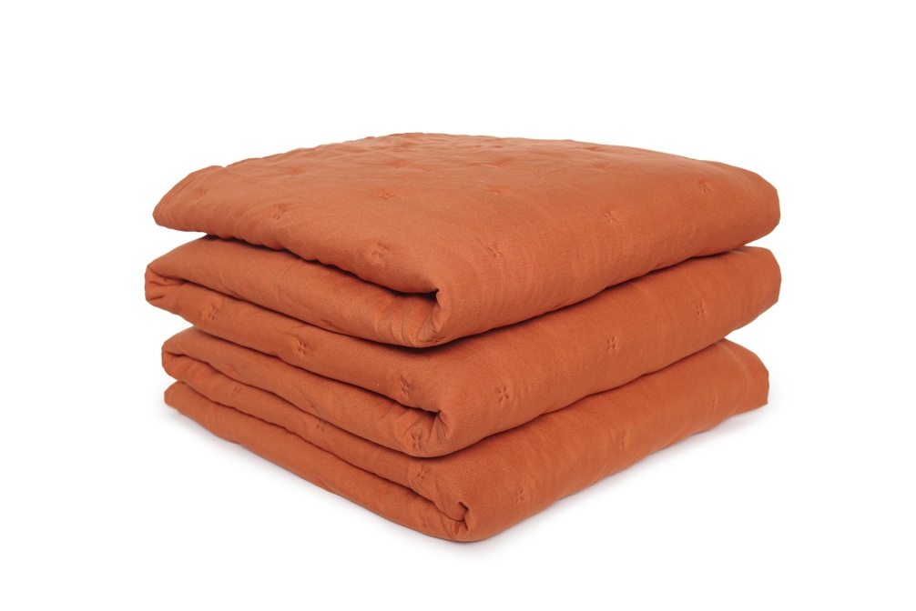 FC Daisy Bedspread Terracotta