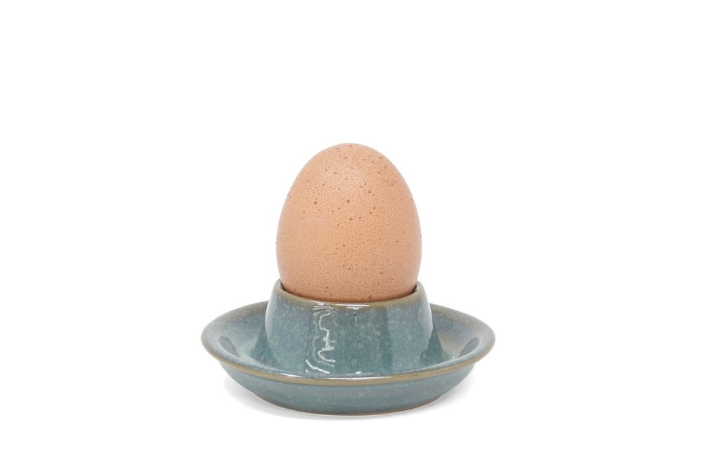 Reactive Glaze Egg Cup Lagoon