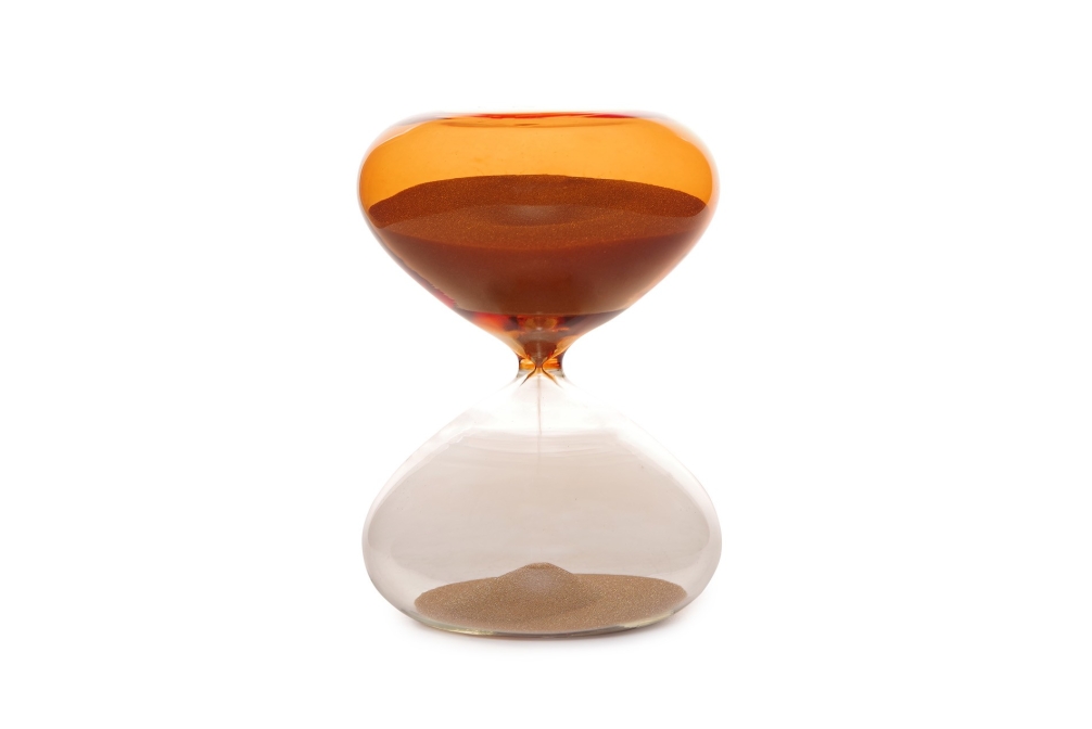 Mesquite Glass Sand Timer