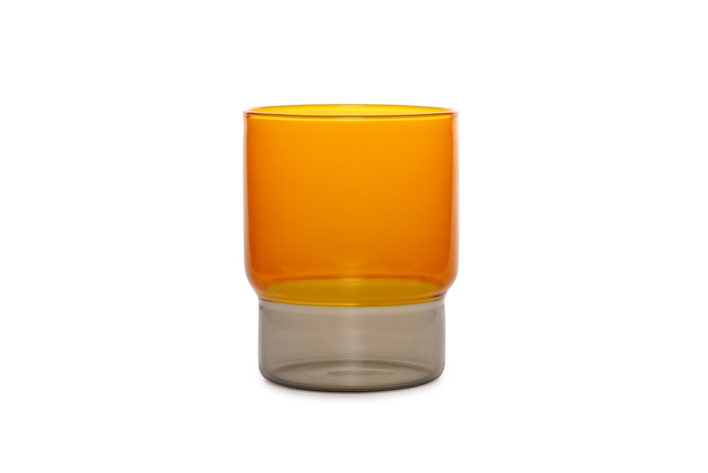 Ravenna Stacking Tumbler (Amber & Grey)