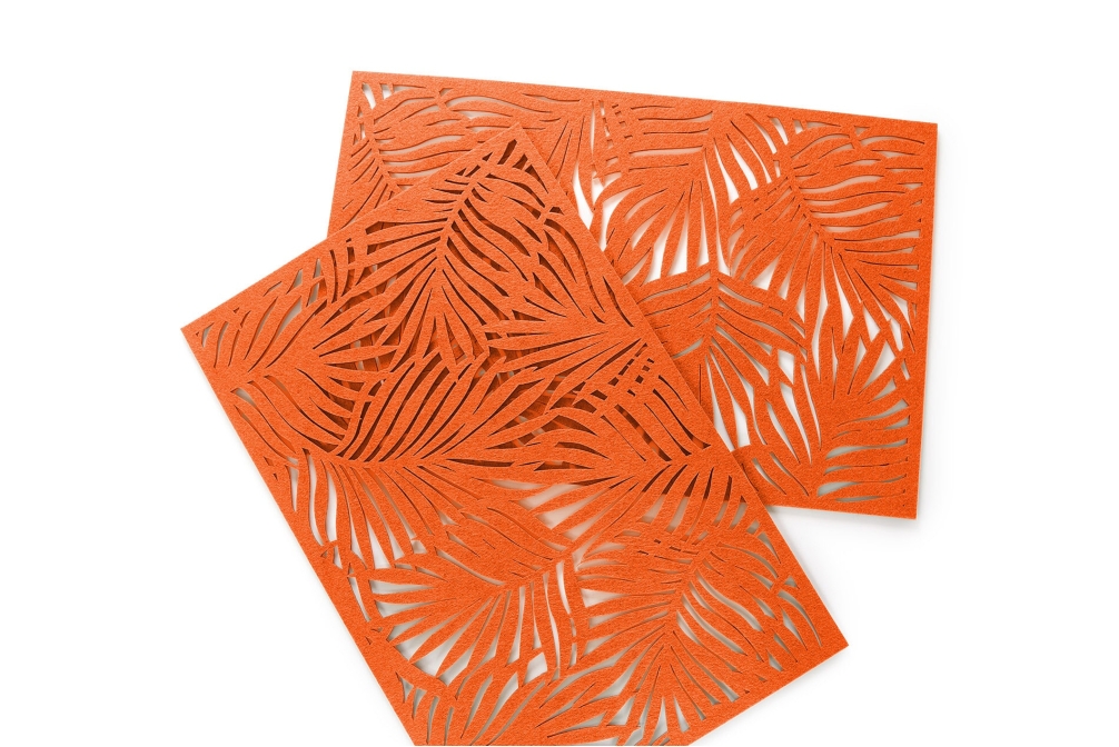 FC Fern Placemats Orange