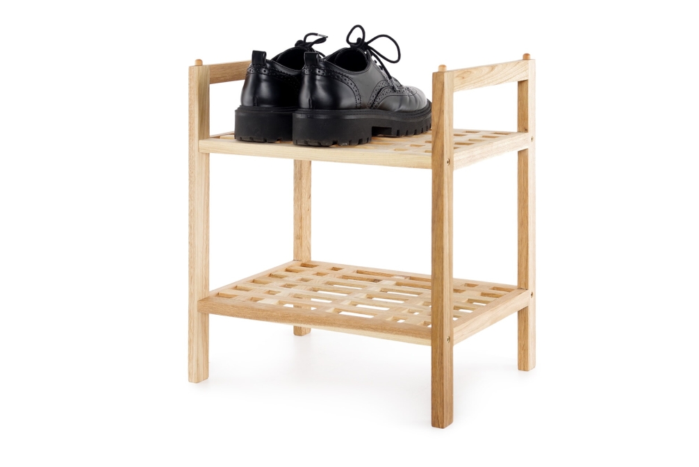 FC Walnut Shoe Rack