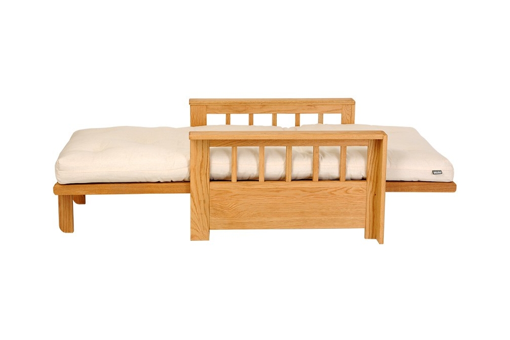 Single Vienna Oak Sofa Bed 4