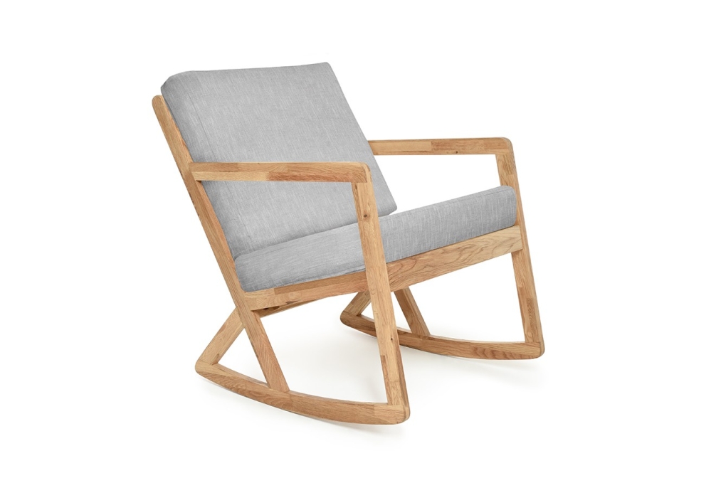 Ebb Rocking Chair Coast Weave Pebble Grey