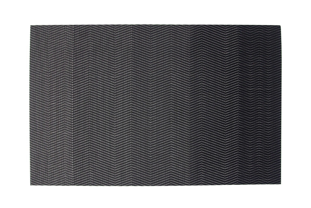 Black Herringbone Fade Placemat