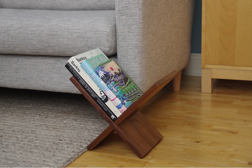 Dale Magazine Rack Walnut