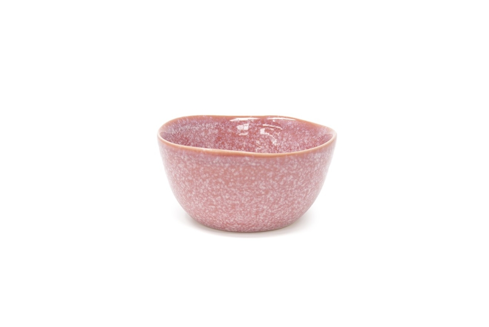 Reactive Glaze Bowl Dusty Pink