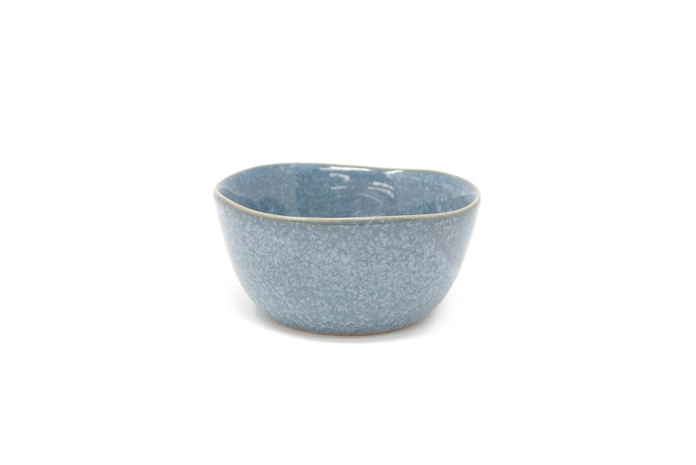 Reactive Glaze Bowl Nordic Blue