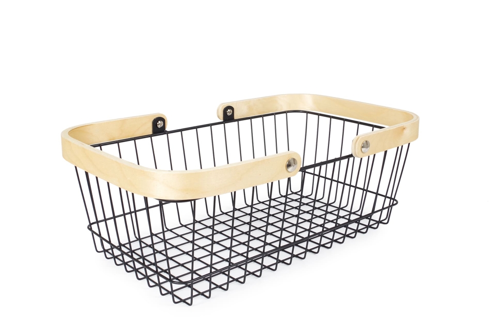 FC Wire Storage Basket Black