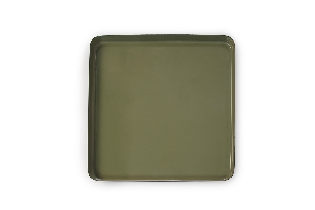 Square Enamel Tray - Medium