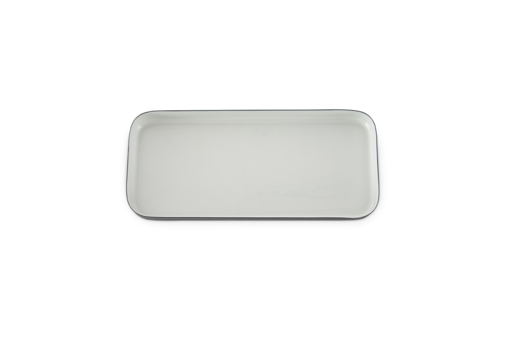 FC Enamel Rectangular Tray Cool Grey