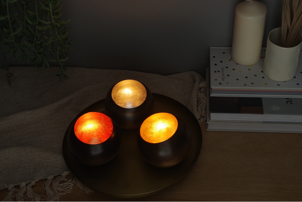 Raundo Tea Light LS Kv Bl