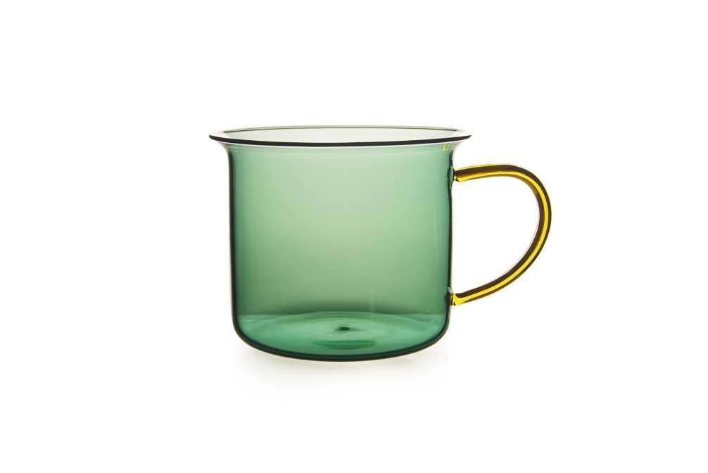 Lucca Coffee Cup (Green & Sauterne)