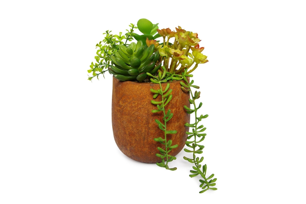 FC Small Moab Succulent Garden Faux Plant