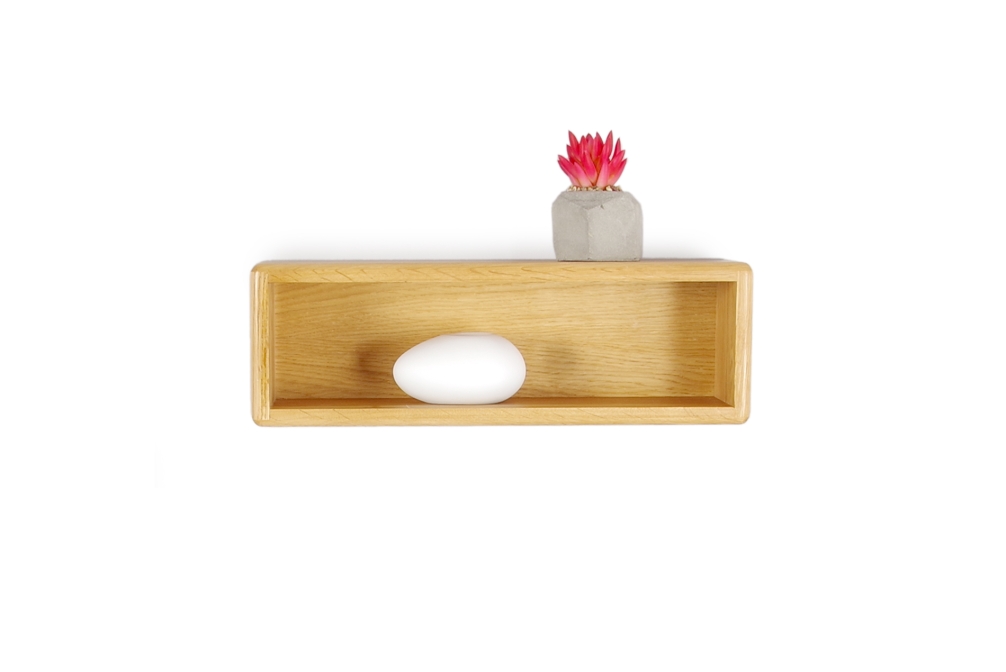 FC Cove Oak Wall Shelf Small