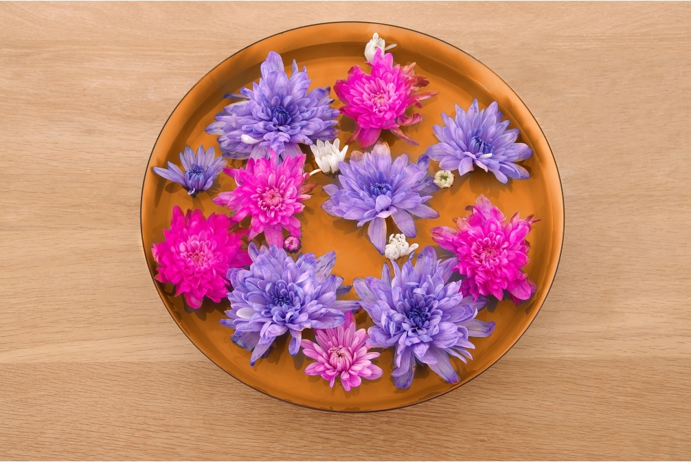 FC Enamel Flower Bowl