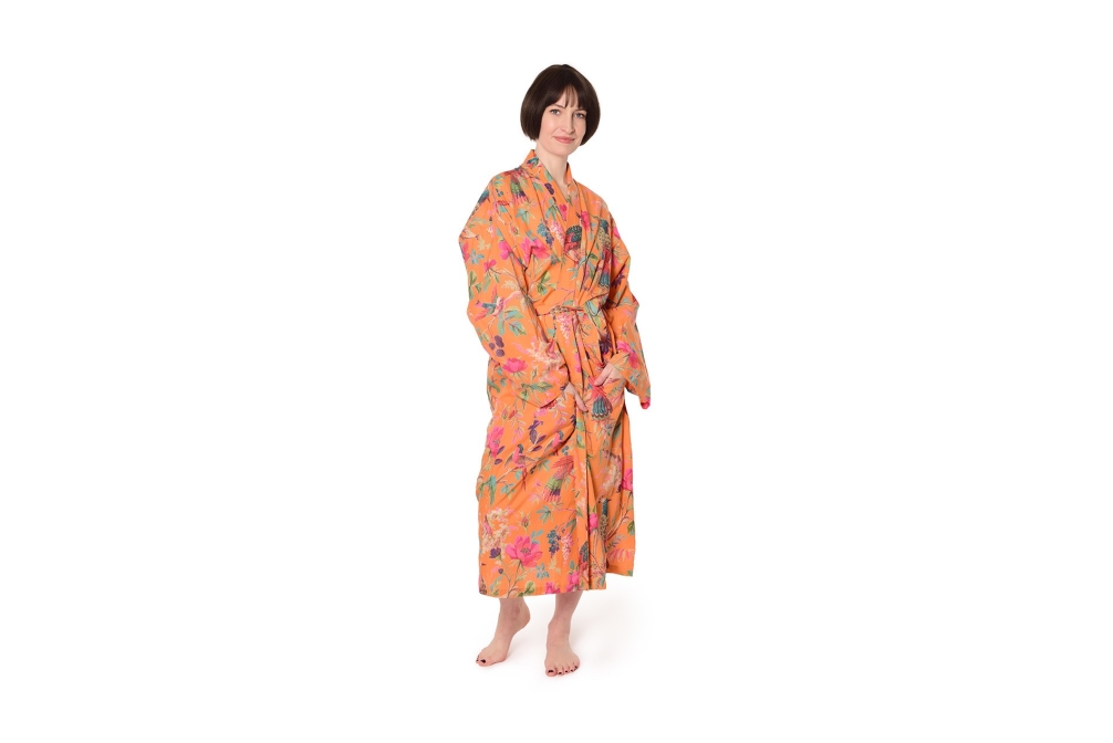 FC Paradise Cotton Bathrobe Mandarin Rug Y