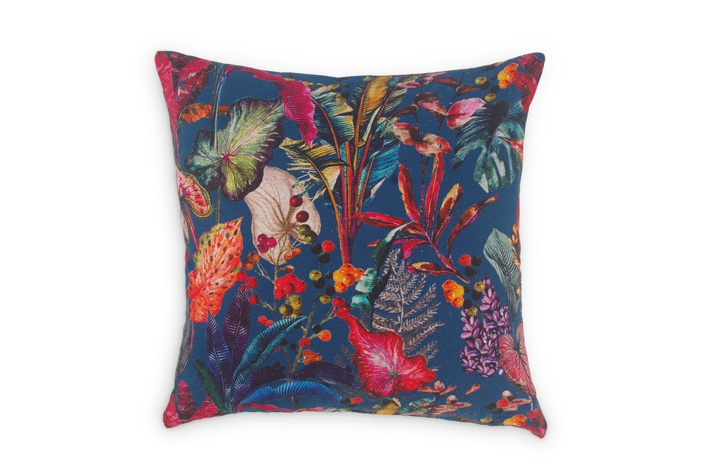 FC Tropical Cushion Cover X Oslo Blue