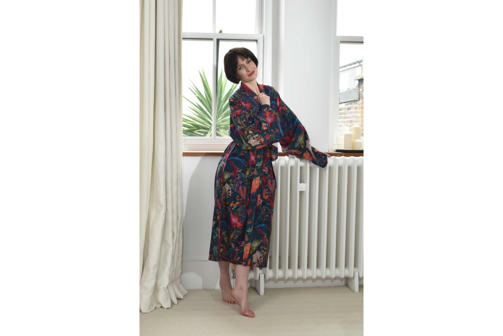 Tropical Robe Oslo Blue