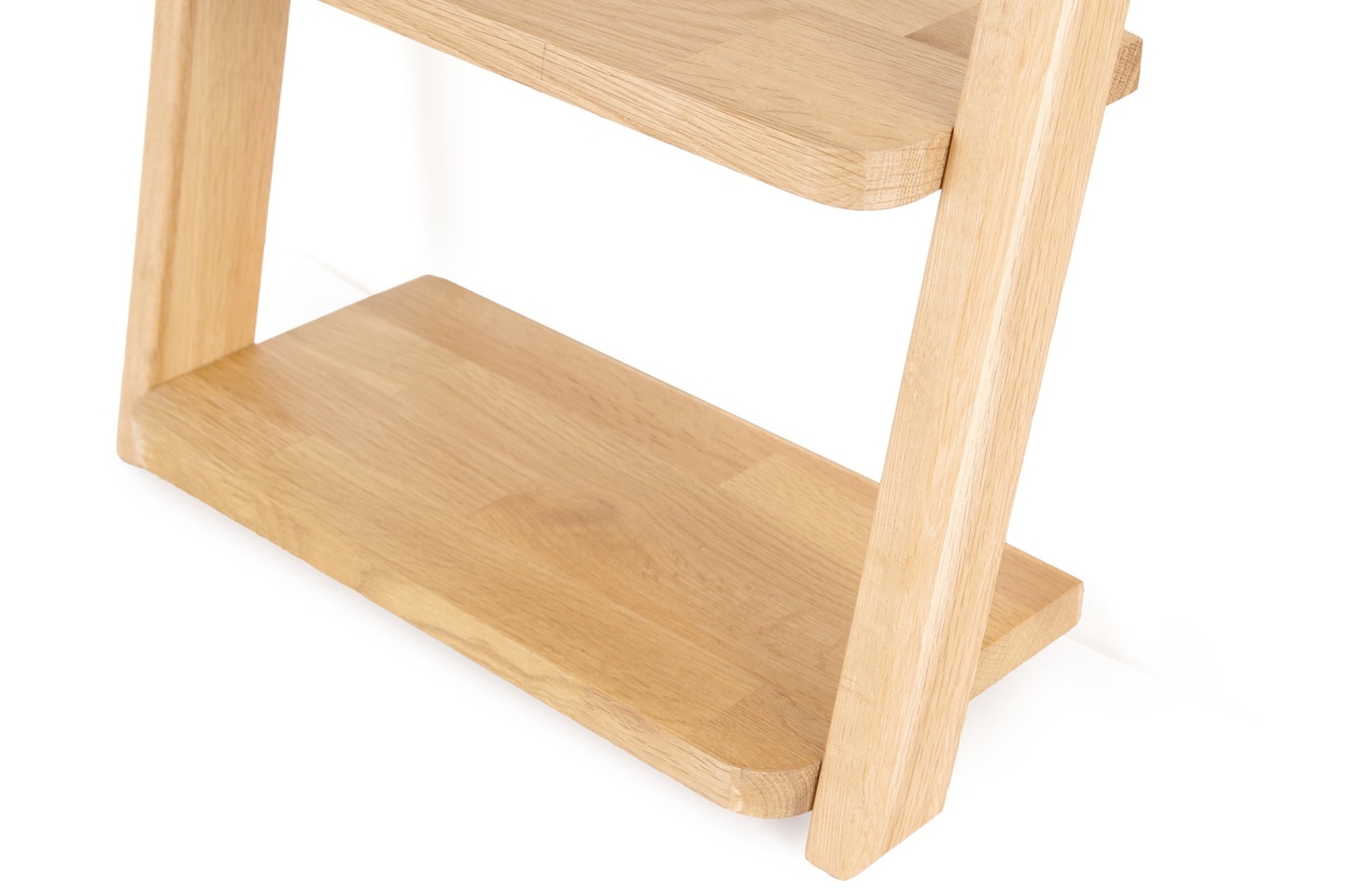 FC Oak Leaning Shelves