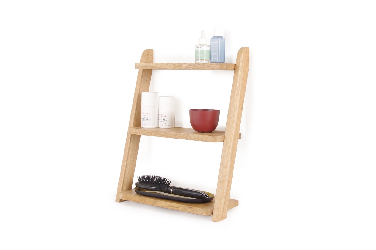 FC Oak Leaning Shelves