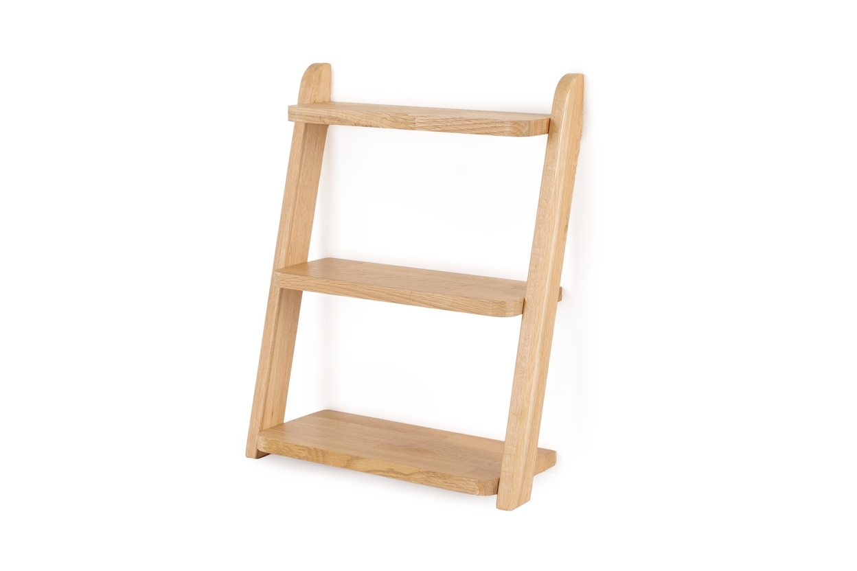 FC Oak Leaning Shelves