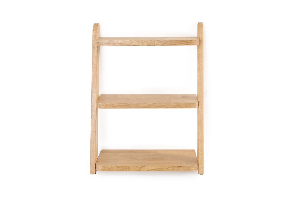 FC Oak Leaning Shelves