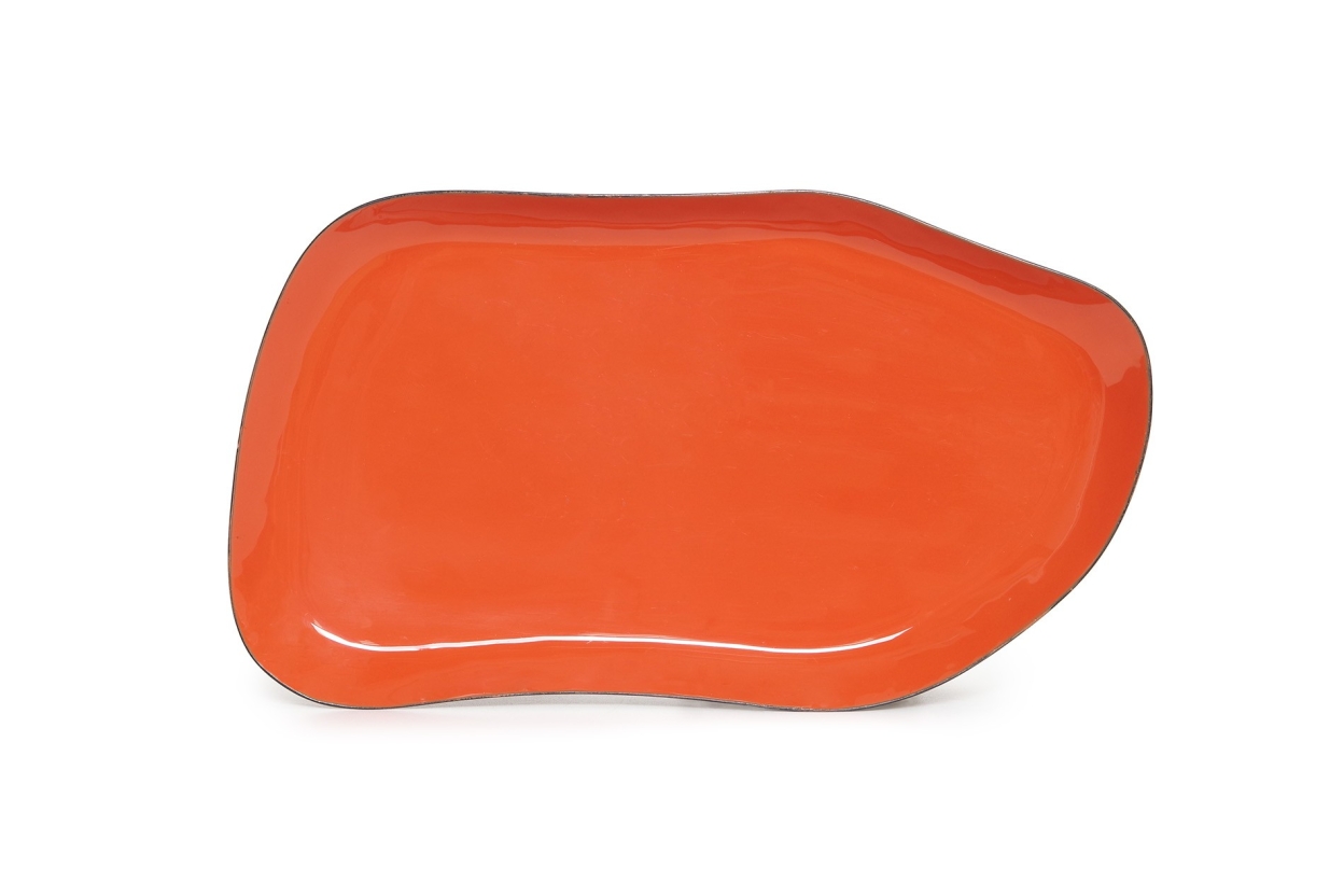 Mizu Enamel Tray - Medium (Terracotta)