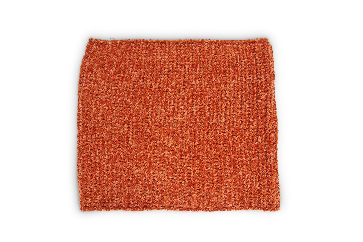 FC Chenille Scarf Terracotta