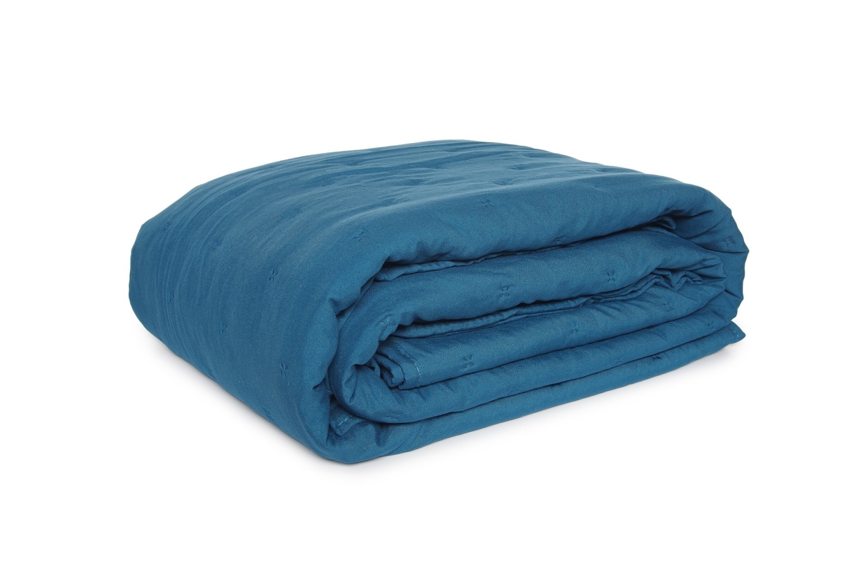 FC Daisy Bedspread Blue