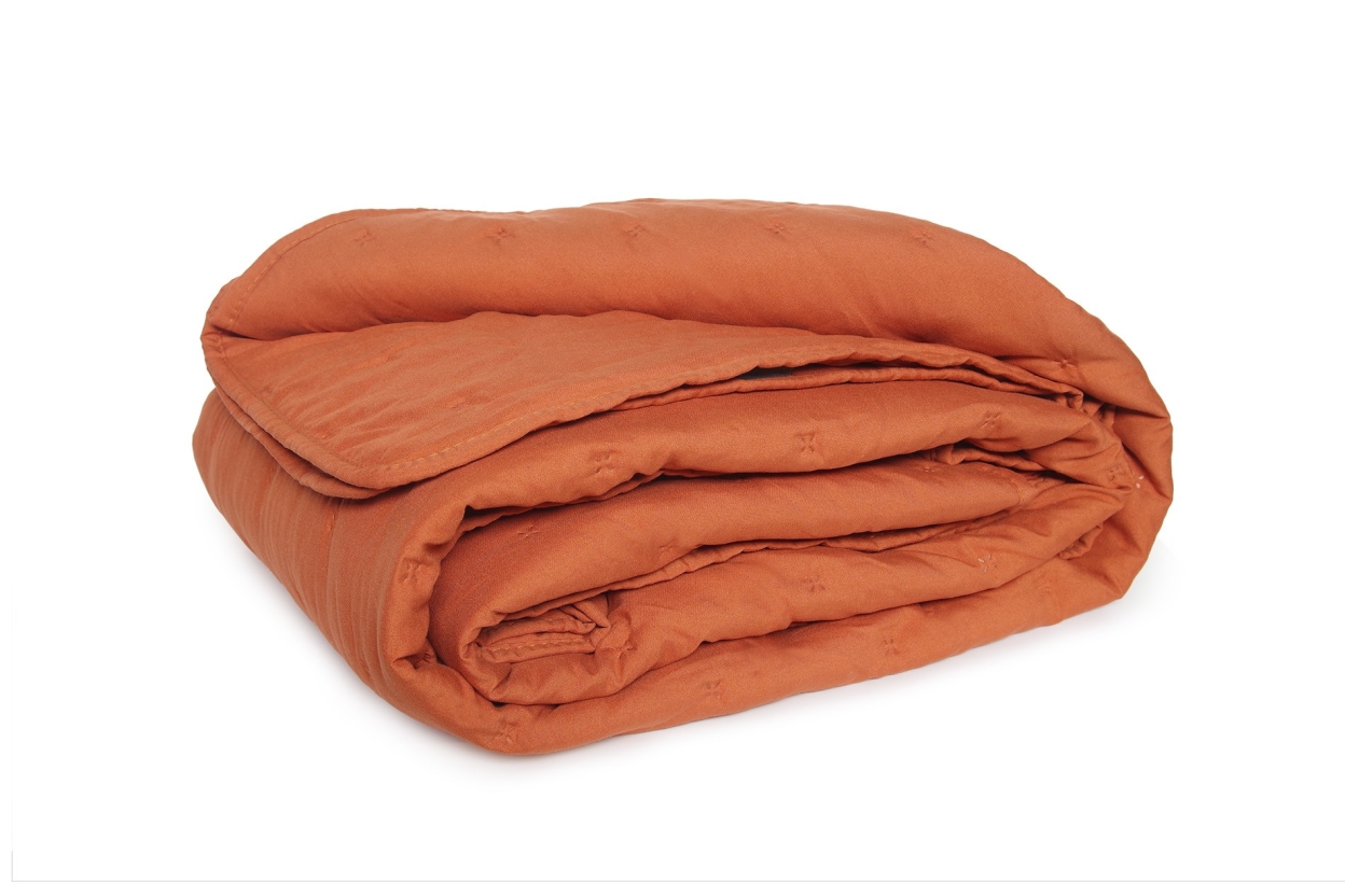 FC Daisy Bedspread Terracotta