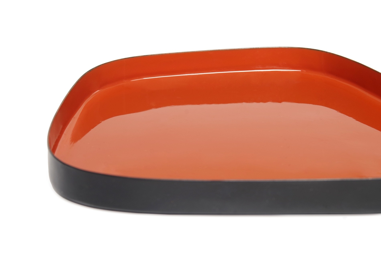 FC Iwa Enamel Tray Terracotta