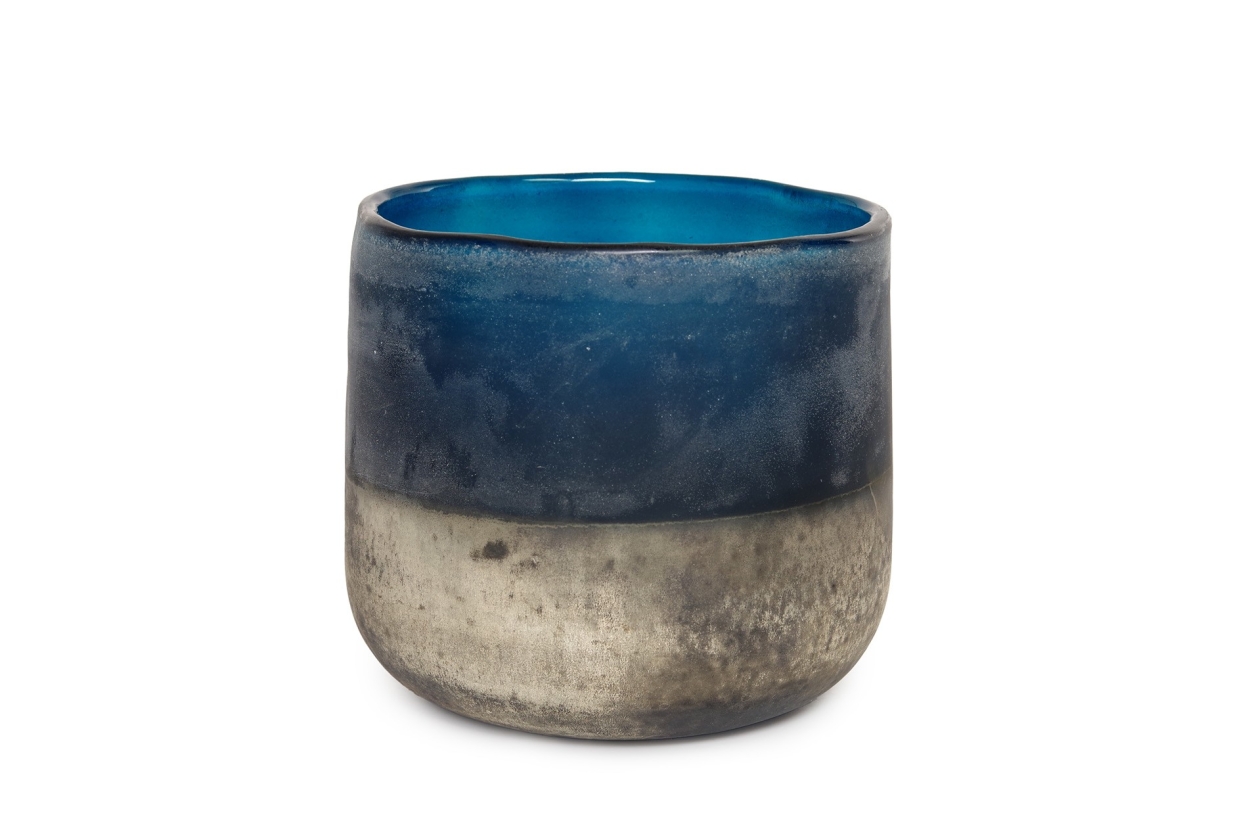 FC Nerj Plant Pot Oslo Blue Jojf Qm