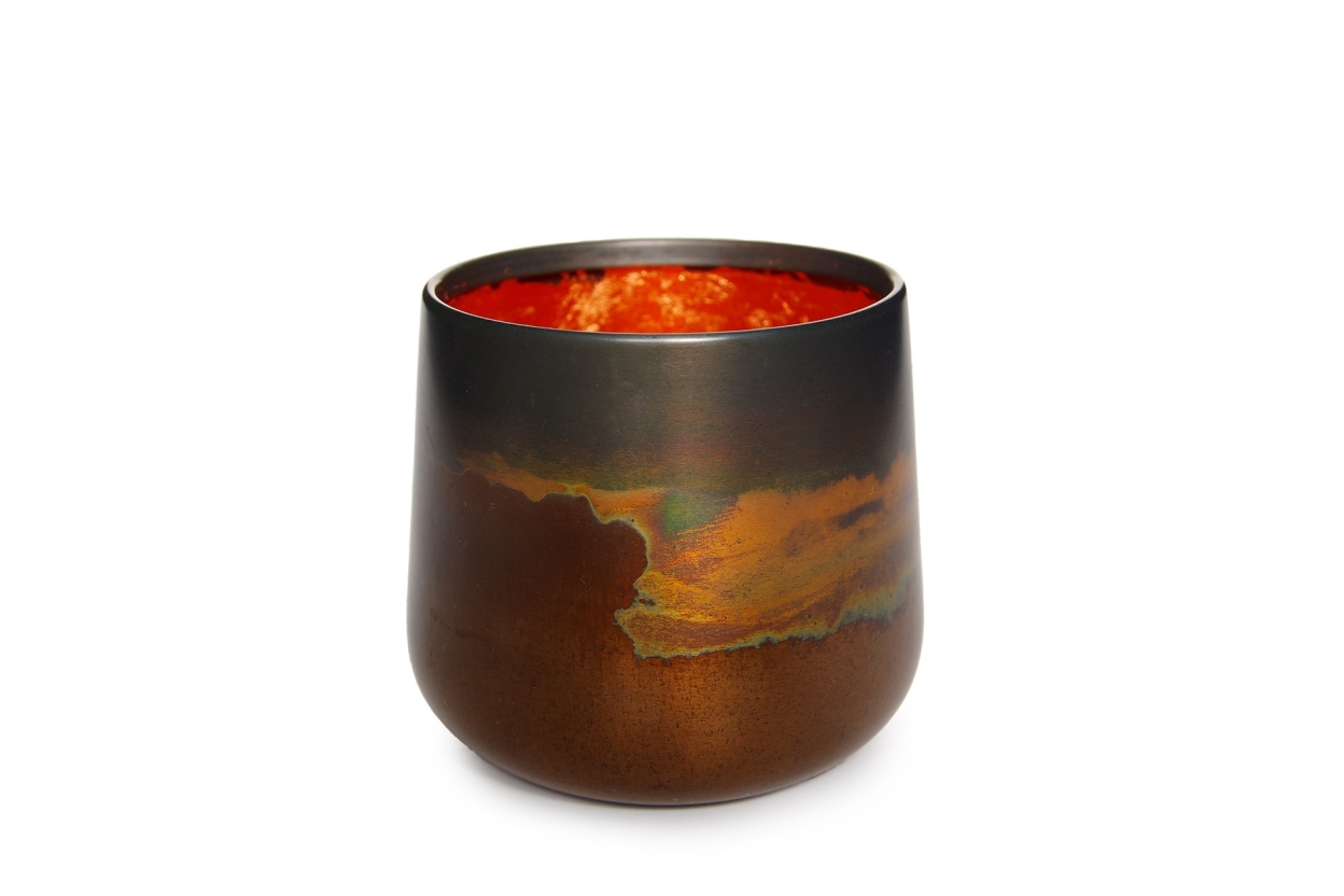 FC Shirinda Tea Light Holder Burnt Copper