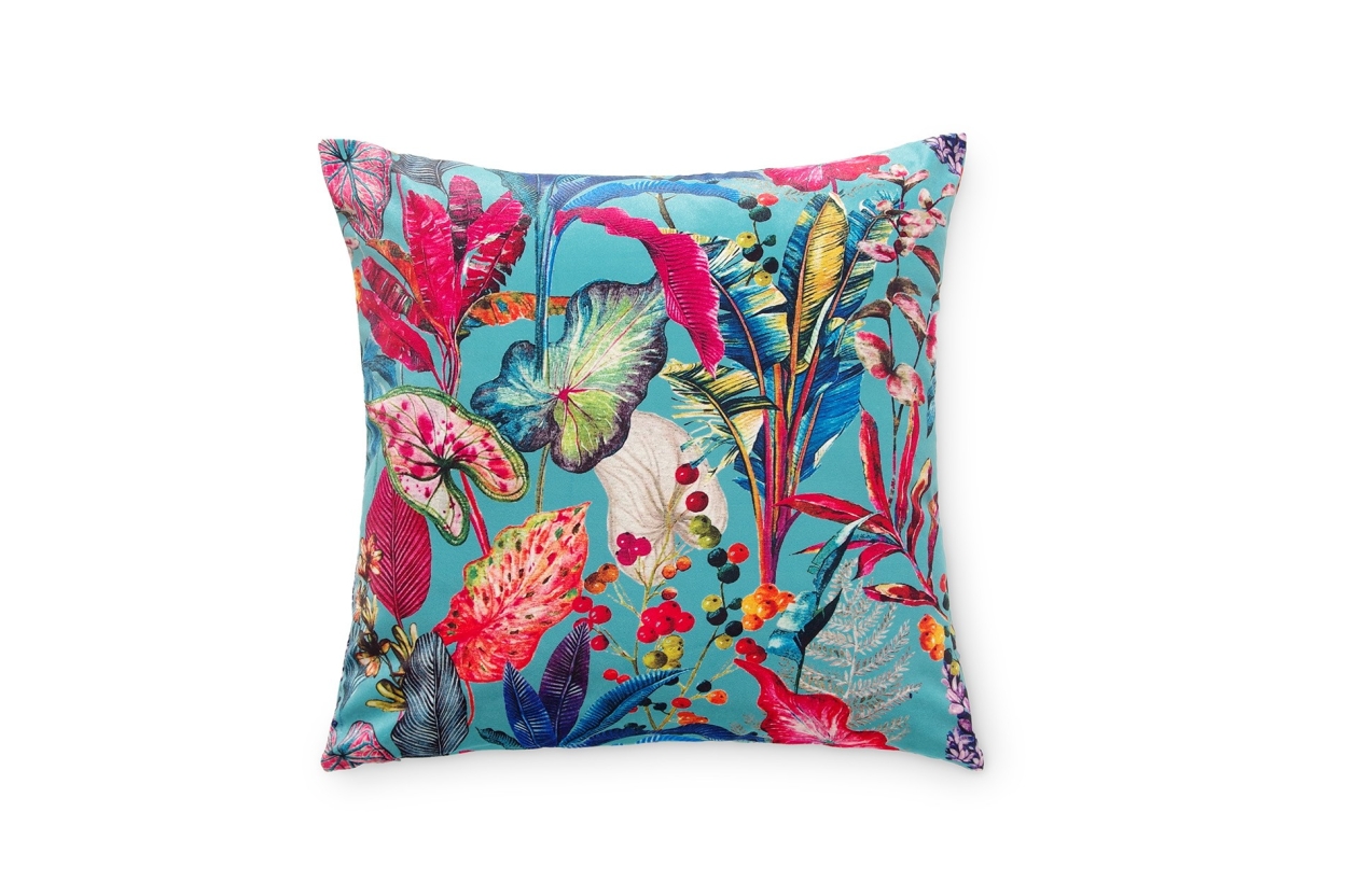 FC Tropical Cushion Cover X Teale